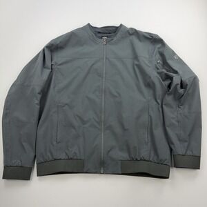 KUHL Raven Silencr Bomber Jacket Mens 2XL Carbon Velodyne Logo Full Zip